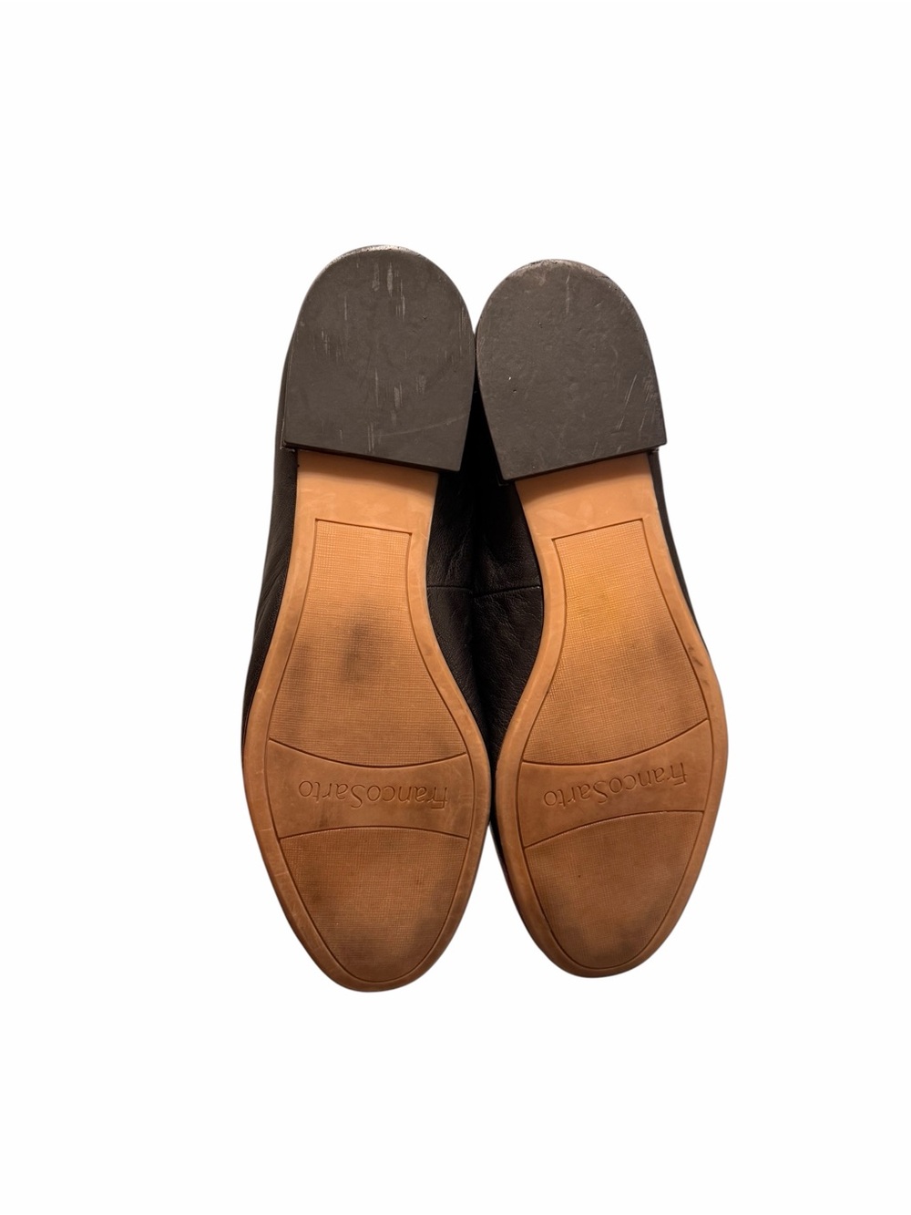 Franco Sarto Women's Bisma Loafer Black Leather Tassel sz 10 - Picture 6 of 8